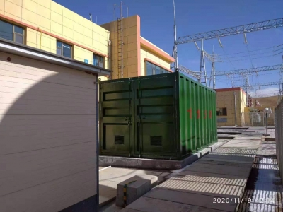 青海共(gong)和縣風(fēng)電發電(dian)廠