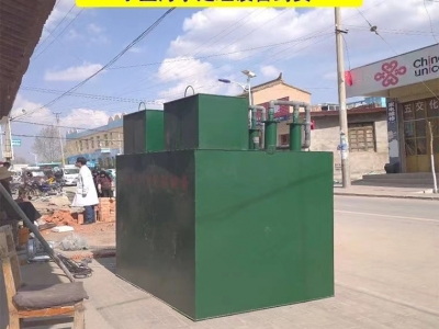 生活污水(shui)處理設備(bei)